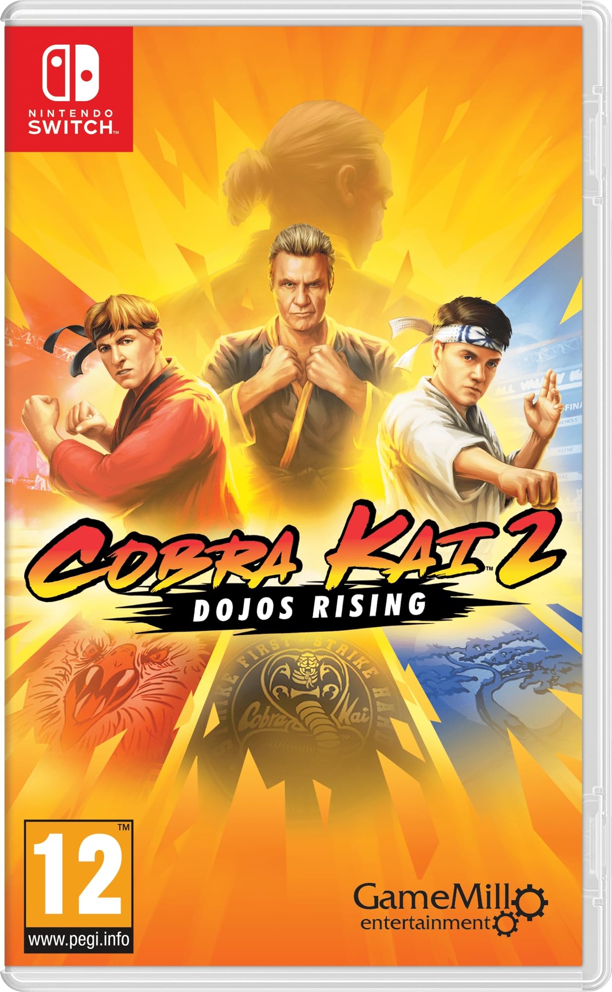 Game Mill Cobra Kai 2 Dojos Rising Switch: Nintendo Switch: Video